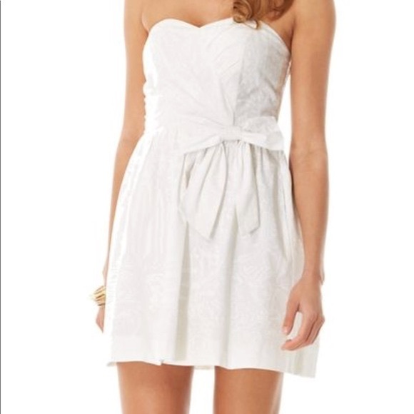 Lilly Pulitzer Henrietta Dress in Resort White XS - Picture 7 of 10